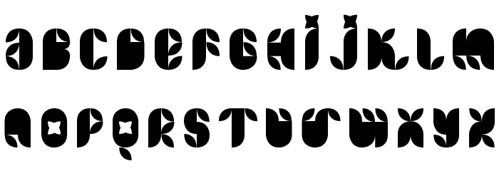 TWentyONe Font LOWERCASE