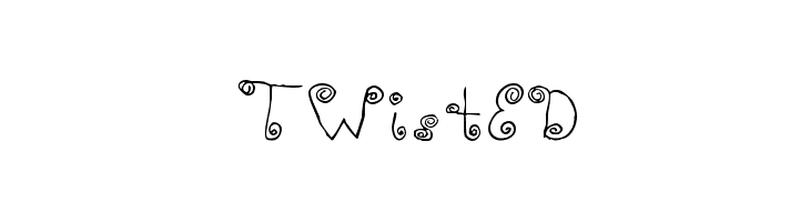 TWistED Font