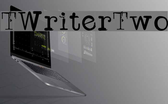 TWriterTwo Font examples