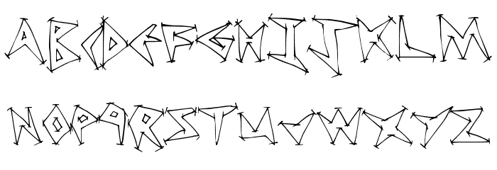 TweakDiner Font LOWERCASE
