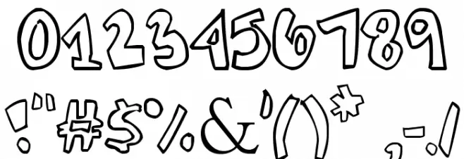 Tweaked Polices AUTRES CHARS