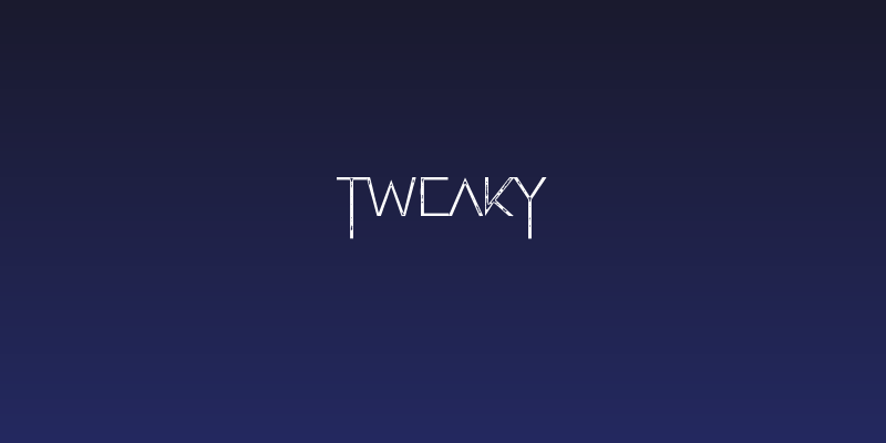 Tweaky Social Header