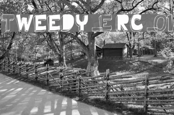 Tweedy_Erc_01 フォント examples