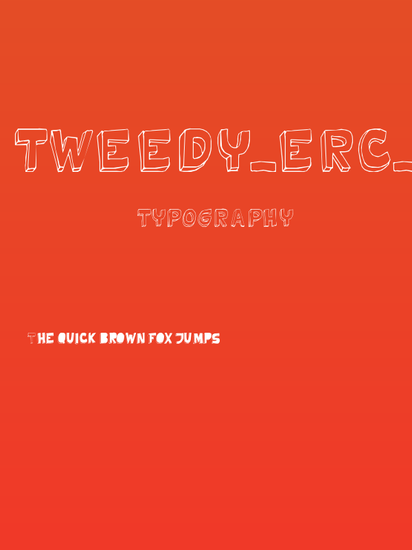 Tweedy_Erc_01 Poster