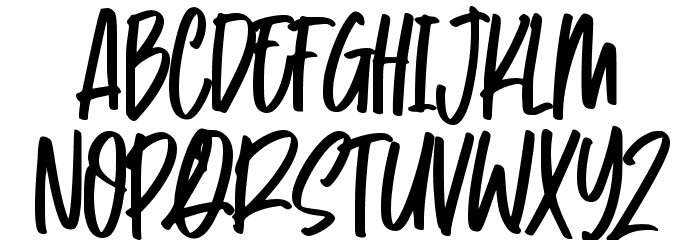 Tweet Lesson Font LOWERCASE