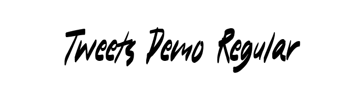 Tweets Demo Regular  baixar fontes gratis