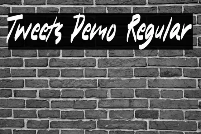 Tweets Demo Regular Fuentes examples
