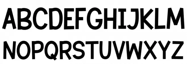 Twelny 字体 大写