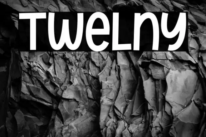 Twelny Caratteri examples