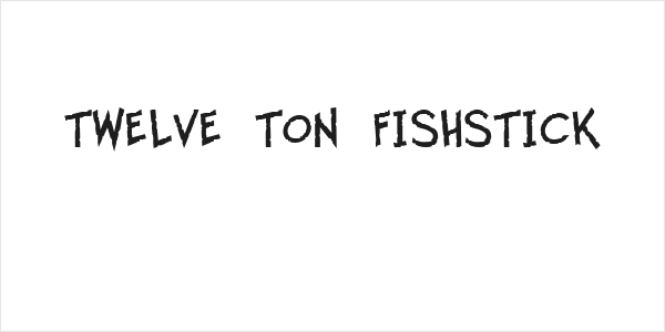 Twelve Ton Fishstick Logo