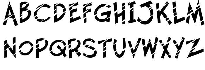 Twelve Ton Sushi Font LOWERCASE