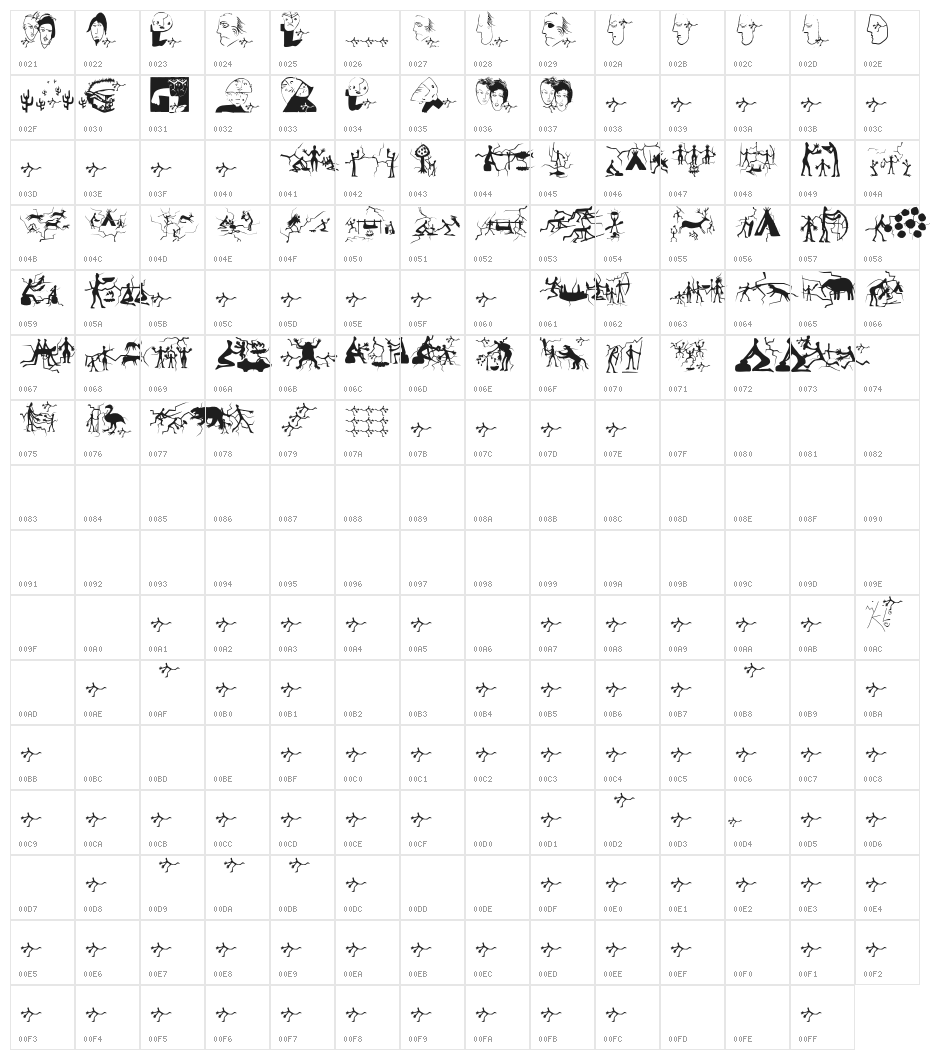 TwelveYearsAfter Character Map