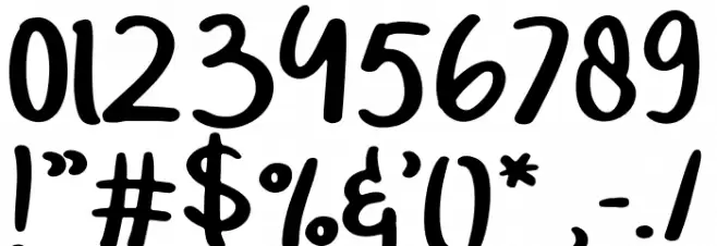 Twenty Senja Font OTHER CHARS