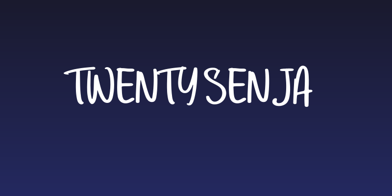 Twenty Senja Social Header