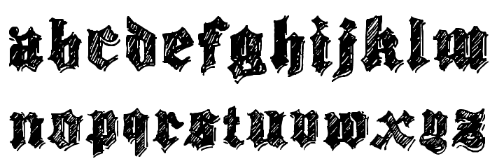 Twenty12 Font LOWERCASE