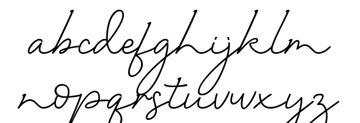 TwentyOne Font LOWERCASE