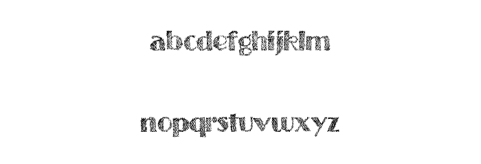 TwentySomething Font LOWERCASE
