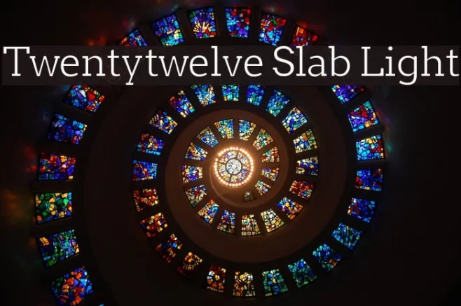 Twentytwelve Slab Light Example 2