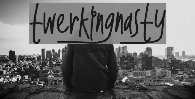 TwerkingNasty Font examples