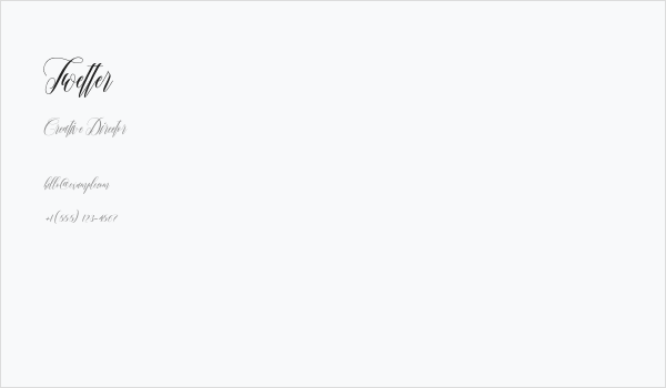 Twetter Business Card