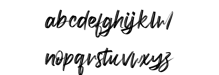 Twice Spoiller - Personal Use Font LOWERCASE