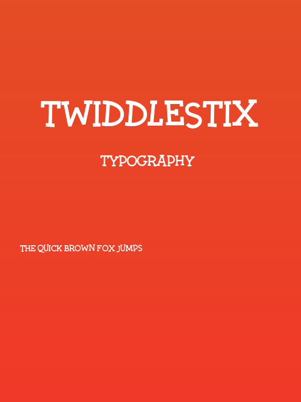 Twiddlestix Poster
