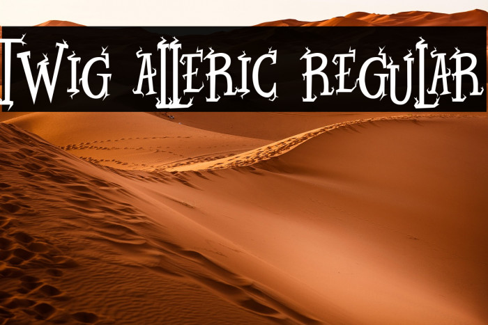 Twig Alleric Regular Example 3