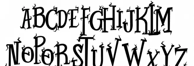 Twig Alleric Regular Font Litere mici