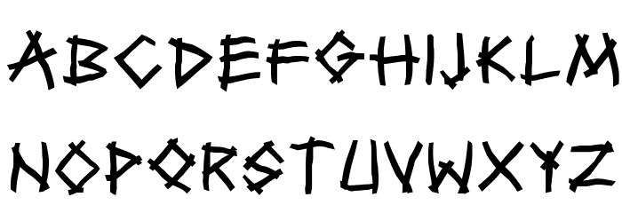 Twiggy-Bold フォント 小文字