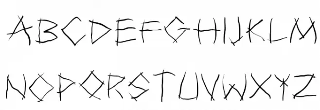 Twiggy-Light Schriftart Groß