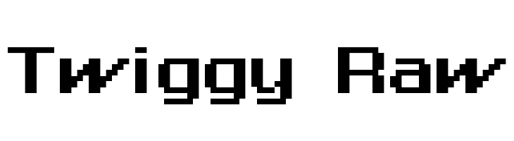 Twiggy Raw Font