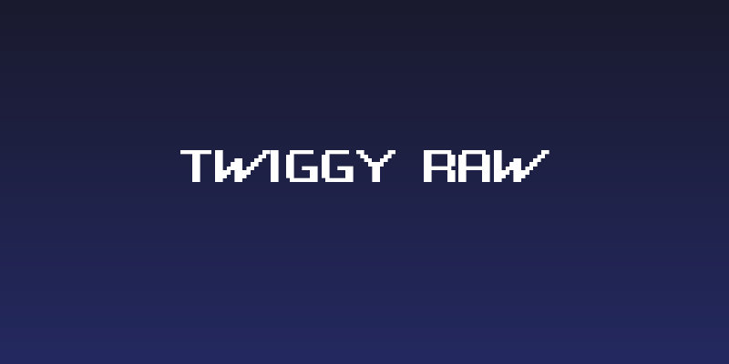 Twiggy Raw Social Header