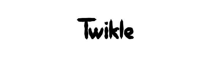 Twikle  フリーフォントのダウンロード