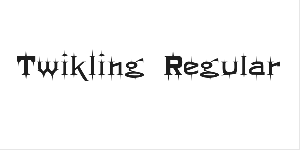 Twikling Regular Logo