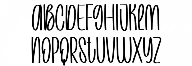 Twilight Christmas خط أحرف كبيرة