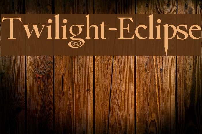 Twilight-Eclipse Example 2