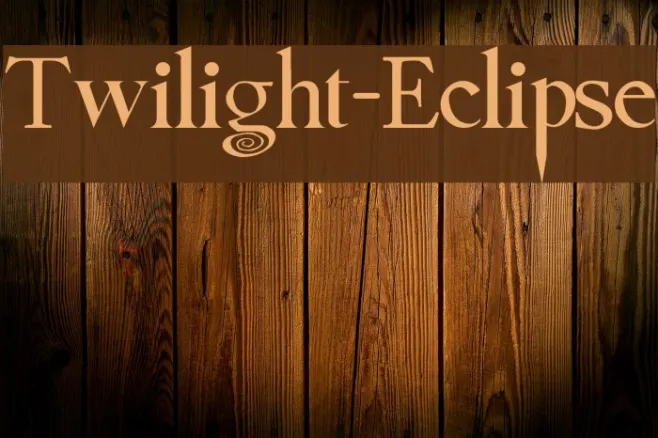 Twilight-Eclipse Example 2