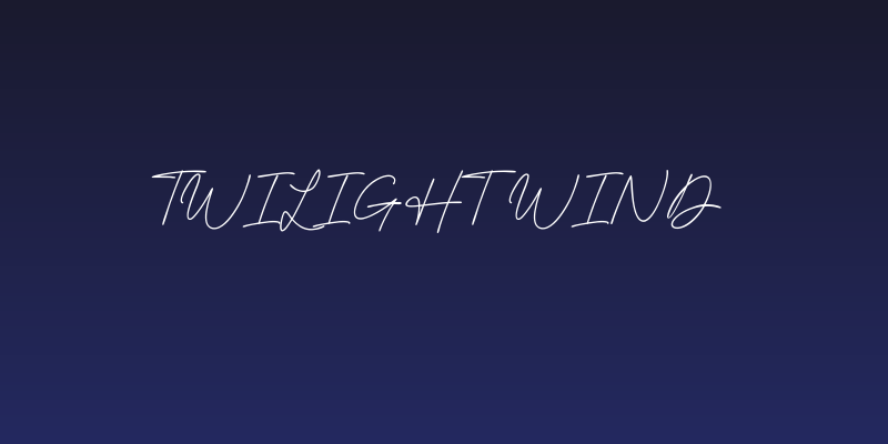 Twilight Wind Social Header