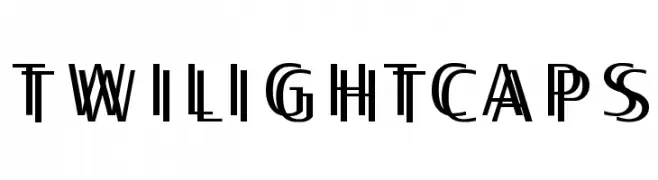 TwilightCaps  Free Fonts Download