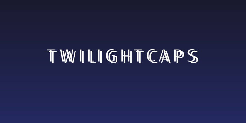 TwilightCaps Social Header