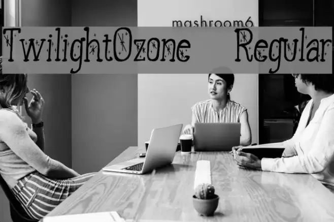 TwilightOzone-Regular Font examples