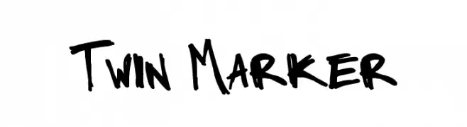 Twin Marker  Frei Schriftart Herunterladen
