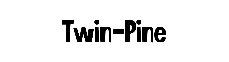 Twin-Pine  Descarca Fonturi Gratis
