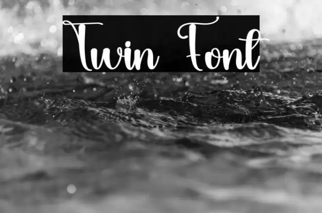 Twin Font examples