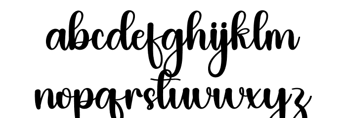 Twin Font LOWERCASE