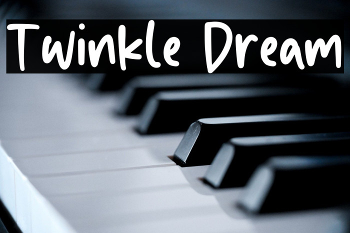 Twinkle Dream Example 2