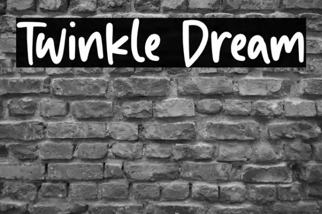 Twinkle Dream Font examples