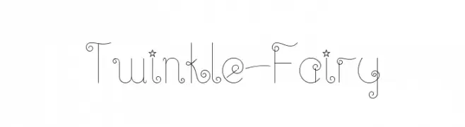 Twinkle-Fairy  تنزيل الخطوط