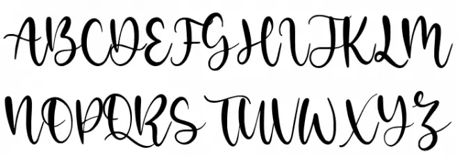 Twinkle Magic Demo Version Schriftart Groß