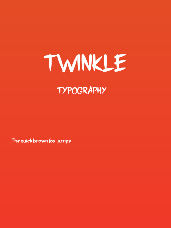 Twinkle Poster